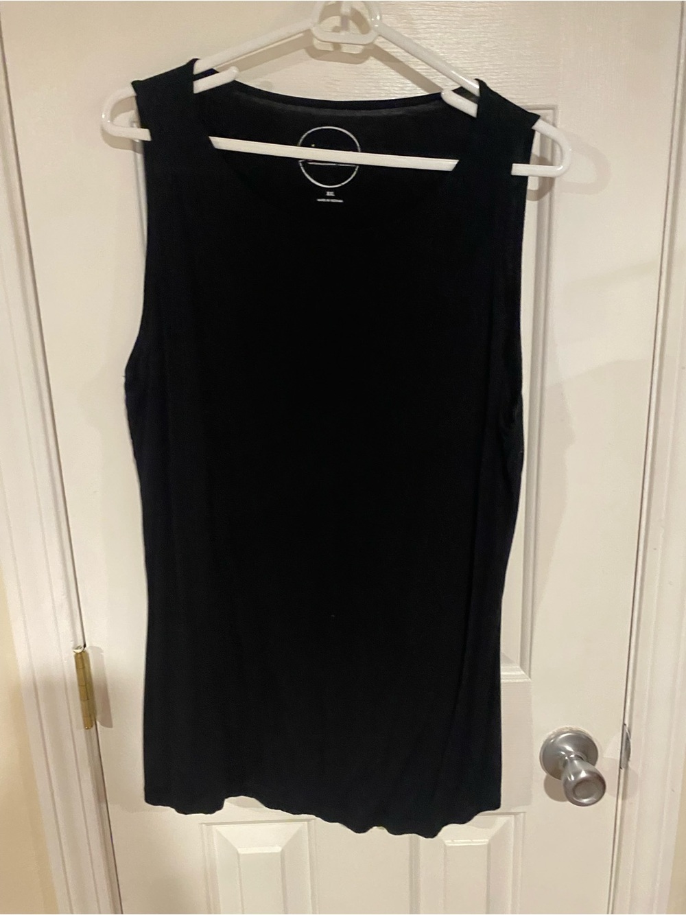INC International Concepts Black Sleeveless Tank Top